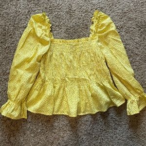 Who What Wear Fun Blouse